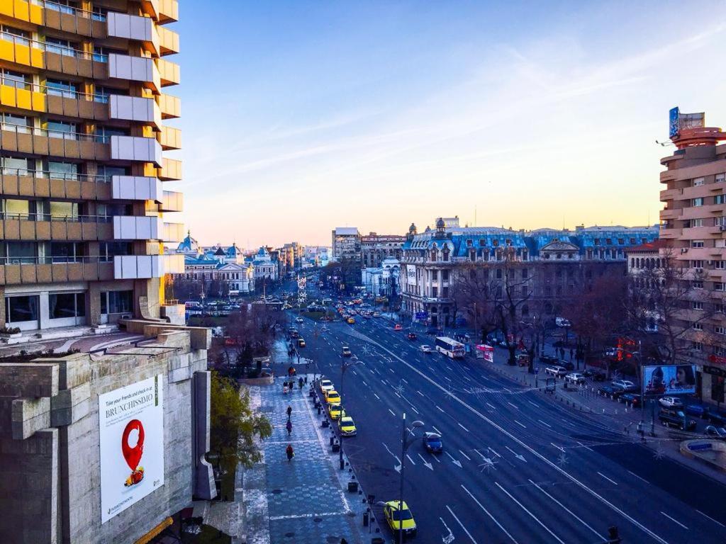 Central Studio Across From Intercontinental Bucharest Luaran gambar